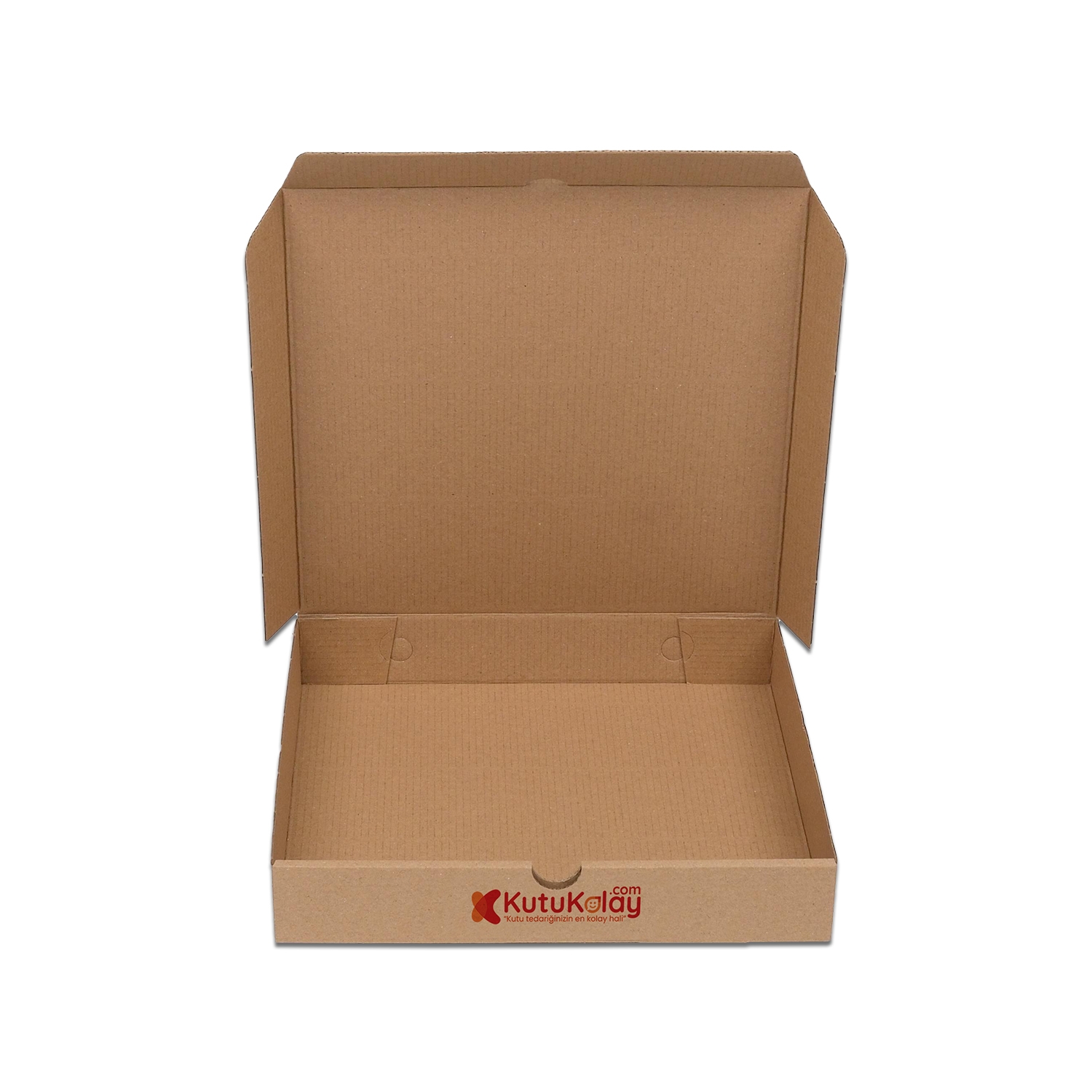 36 cm Esmer Pizza Kutusu (Özel Baskılı)
