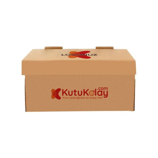 İkili hamburger Kutusu 22.5 x 12.5 x 10.5cm 